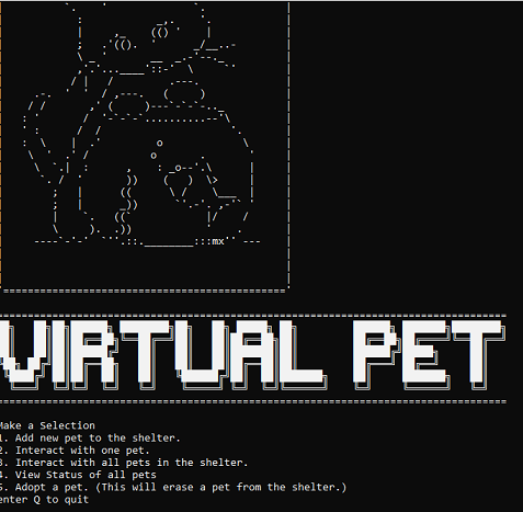 Virtual Pet App